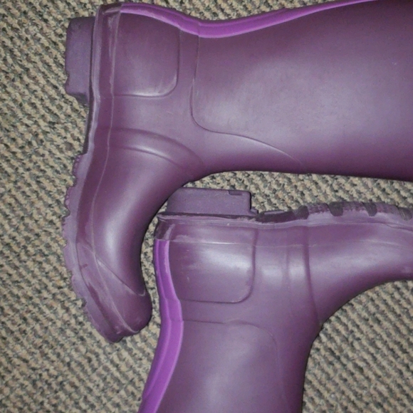HUNTER Rainboots Purple - Picture 4 of 7